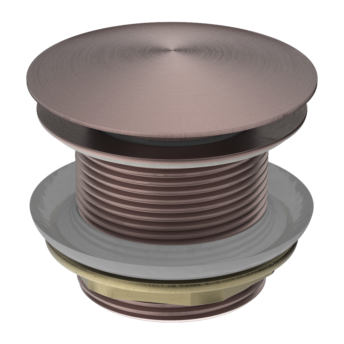 Nero 40mm Short Bath Waste Brushed Bronze