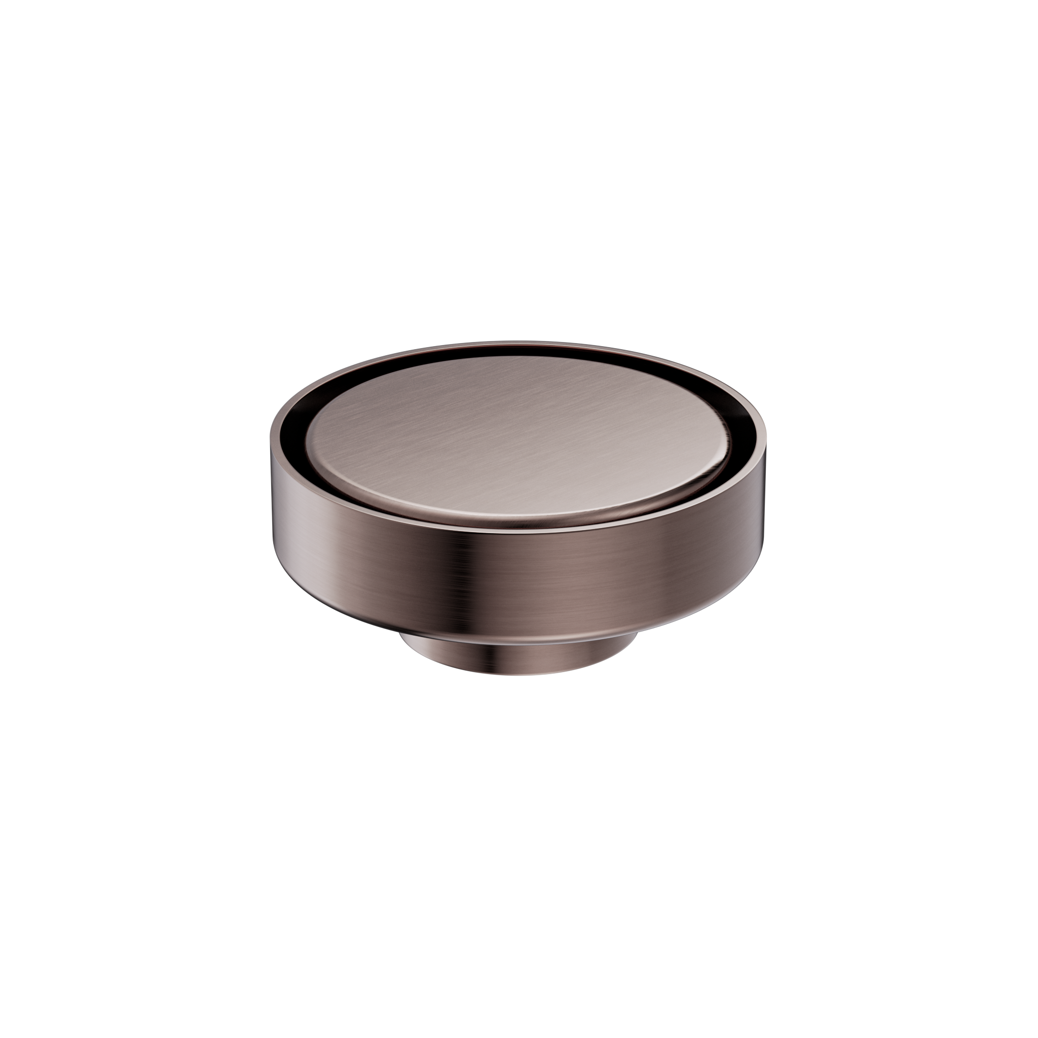 Nero 100mm Round Floor Waste 50mm Outle Brushed Bronze
