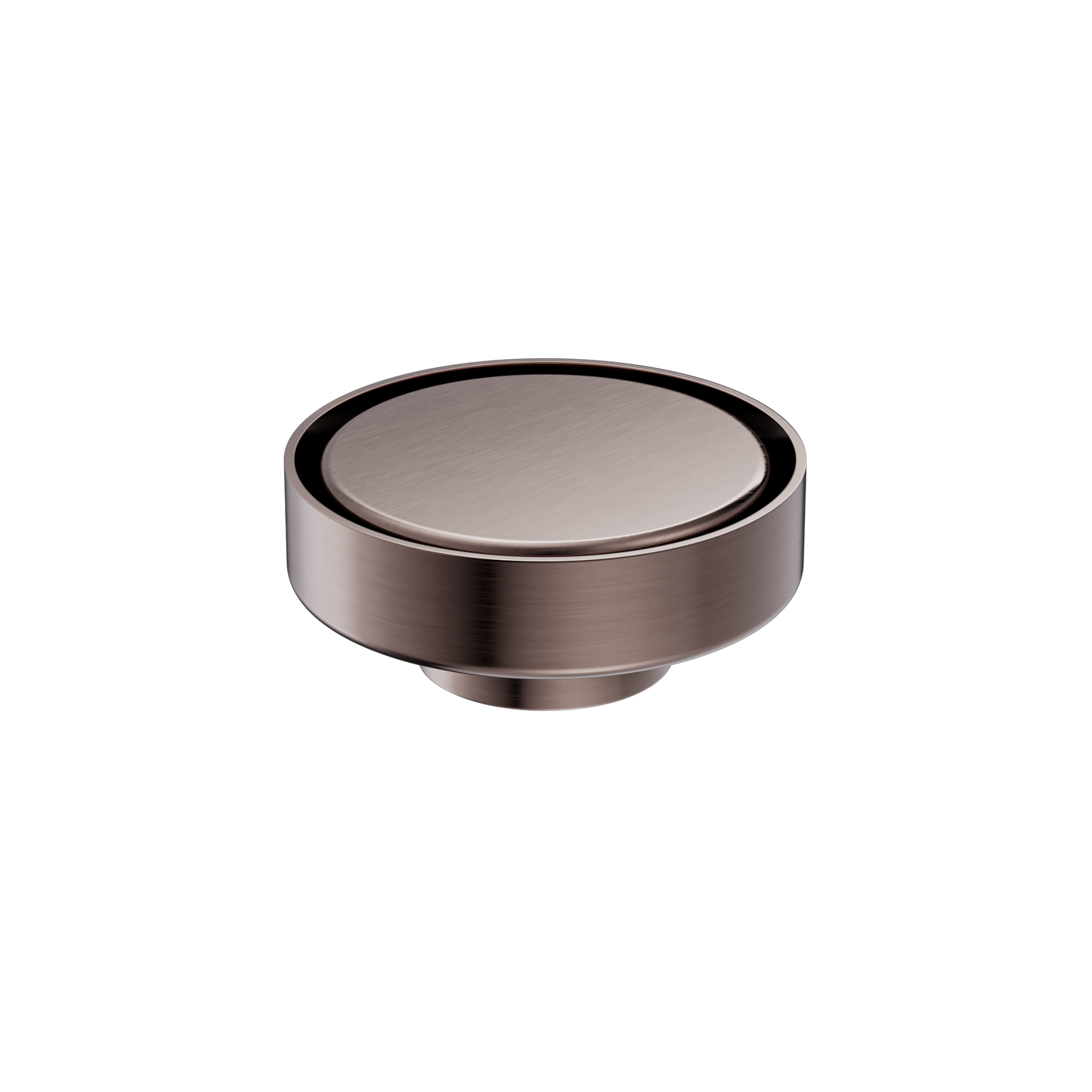 Nero 100mm Round Floor Waste 50mm Outle Brushed Bronze