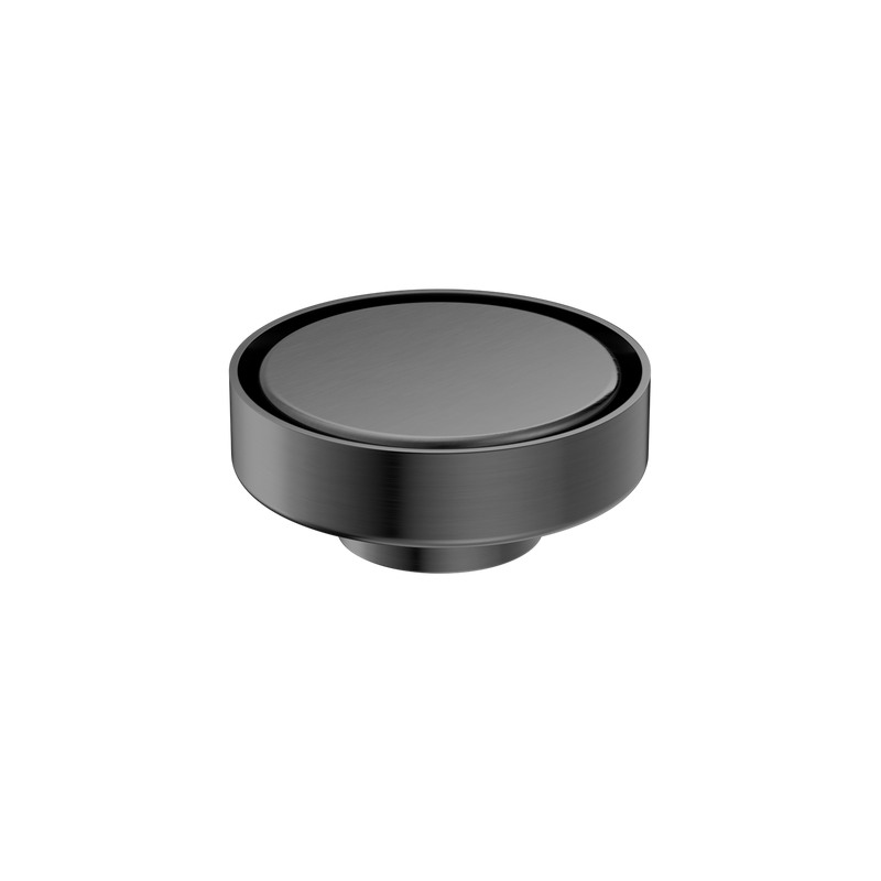 Nero 100mm Round Floor Waste 50mm Outlet Gun Metal