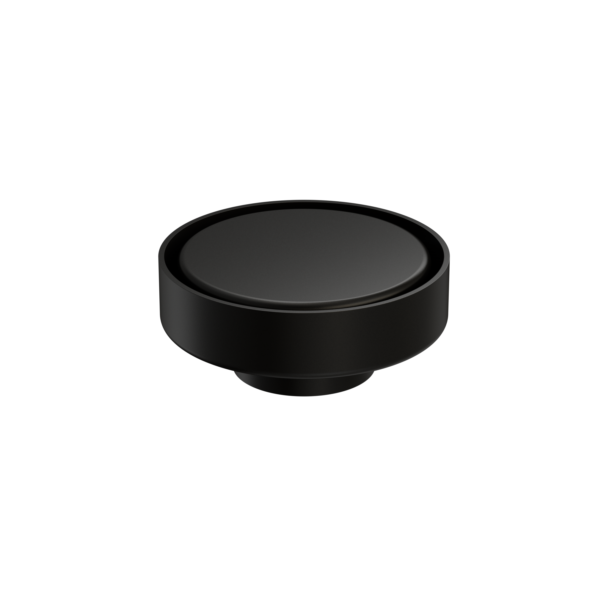 Nero 100mm Round Floor Waste 50mm Outlet Matte Black