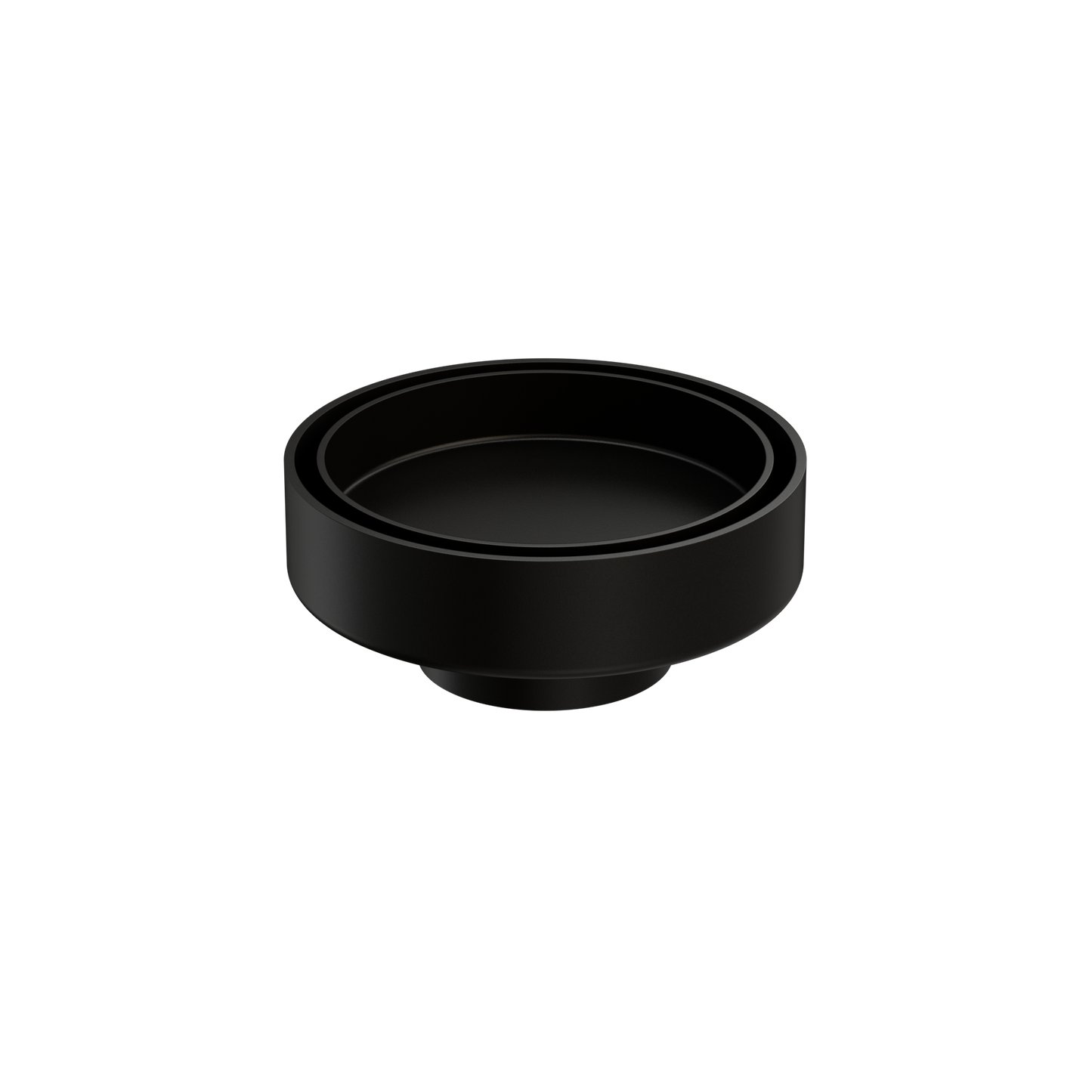 Nero 100mm Round Floor Waste 50mm Outlet Matte Black