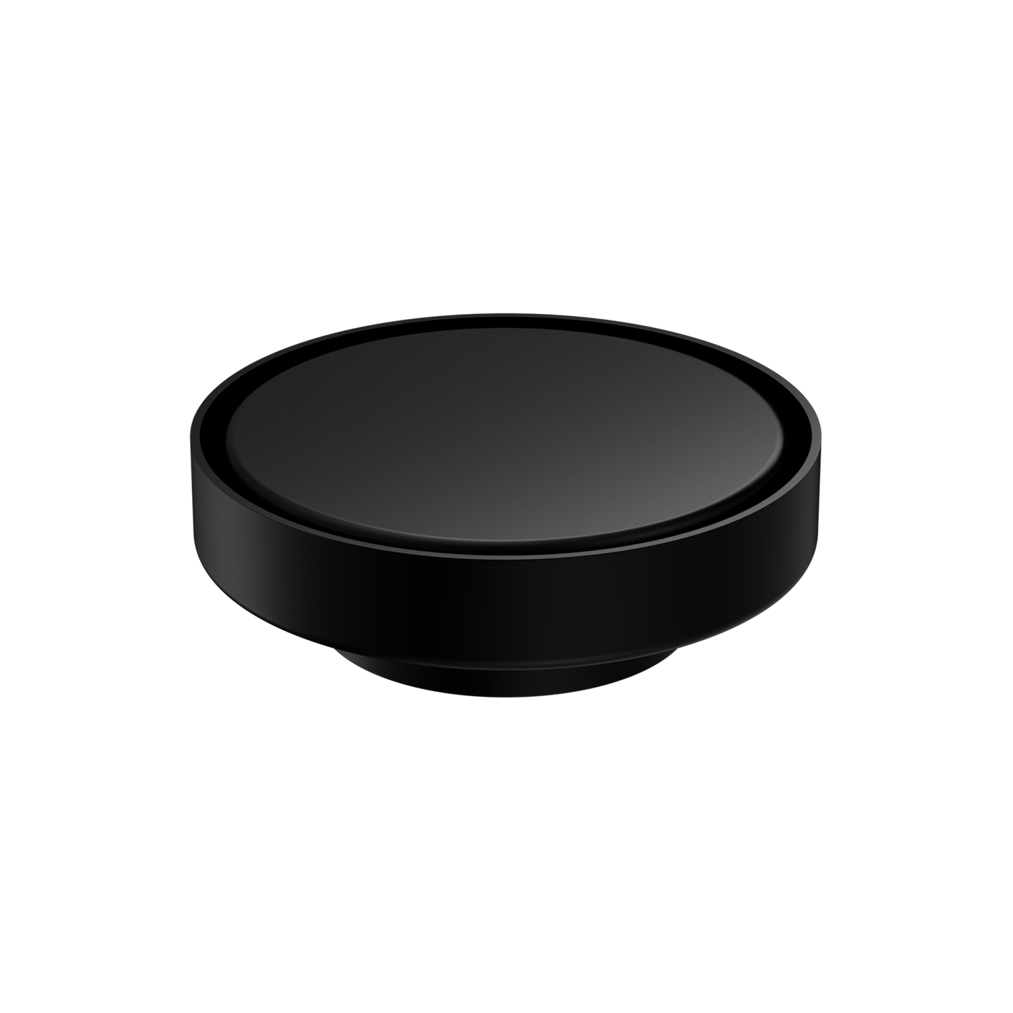Nero 130mm Round Floor Waste 80mm Outlet Matte Black