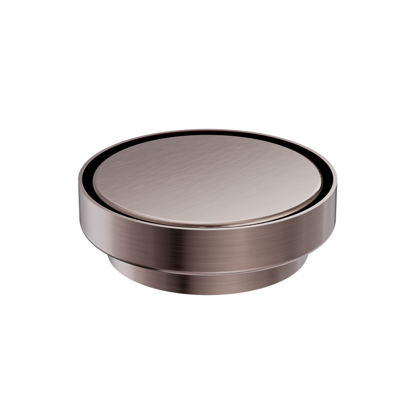 Nero 130mm Round Floor Waste 100mm Outlet Brushed Bronze
