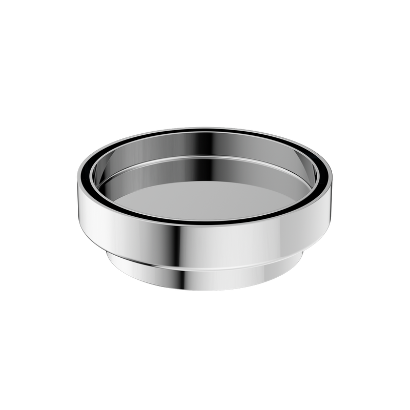 Nero 130mm Round Floor Waste 100mm Outlet Chrome