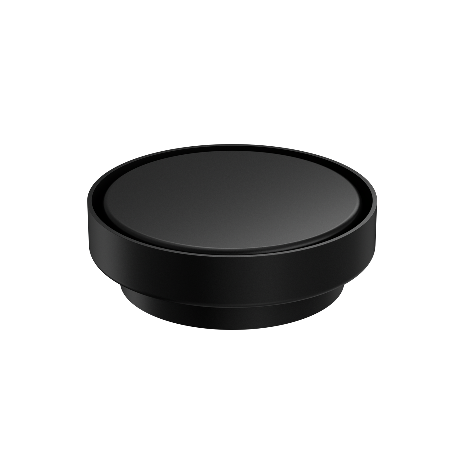 Nero 130mm Round Floor Waste 100mm Outlet Matte Black