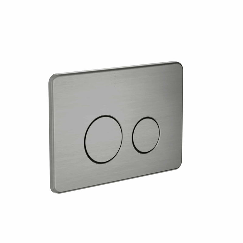 Nero In Wall Toilet Cistern Button R and T Graphite
