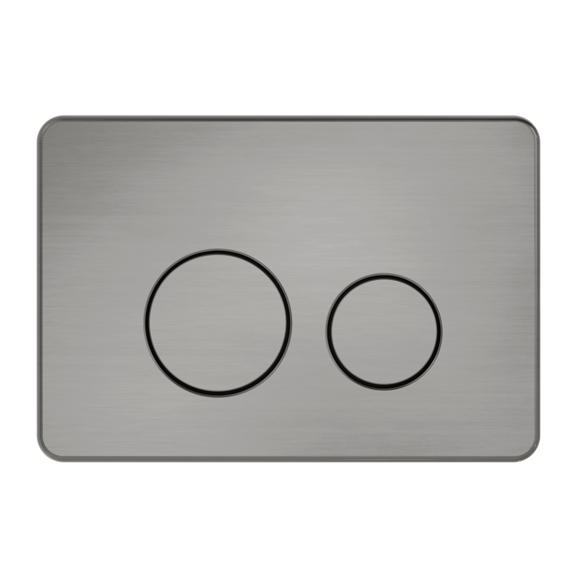 Nero In Wall Toilet Cistern Button R and T Graphite