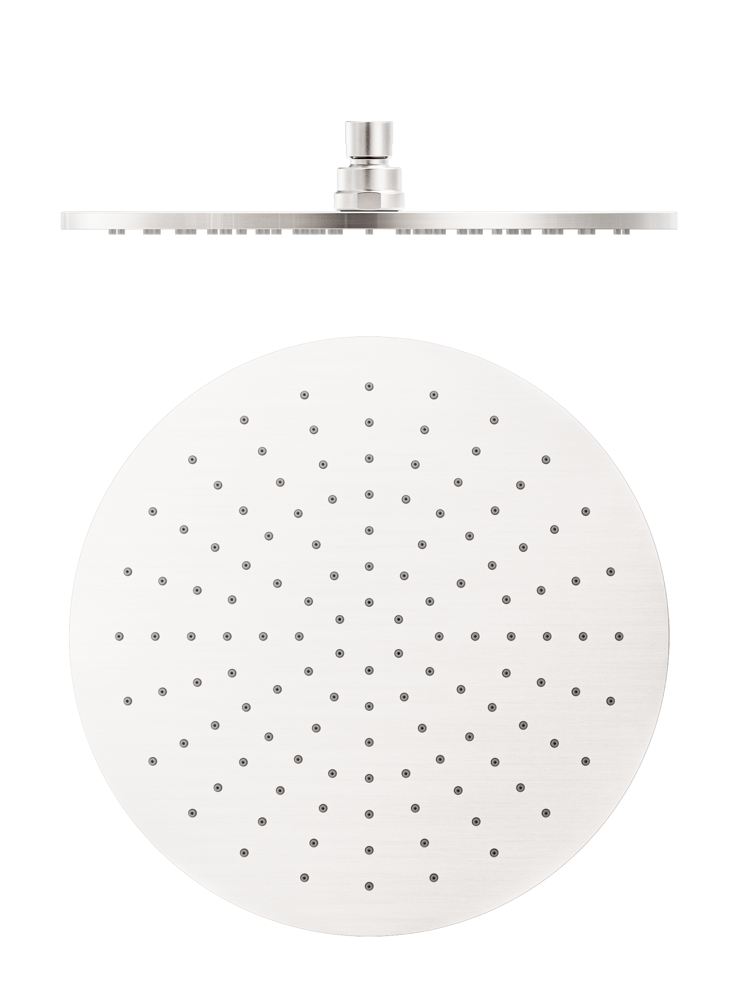 Nero 300mm Round Shower Head Brushed Nickel