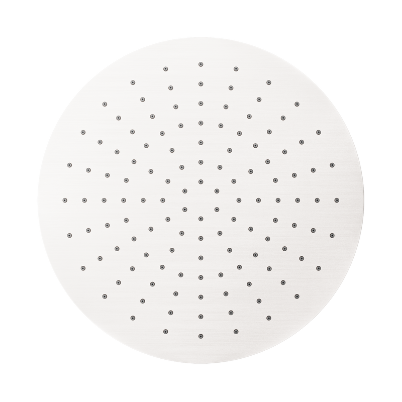 Nero 300mm Round Shower Head Brushed Nickel