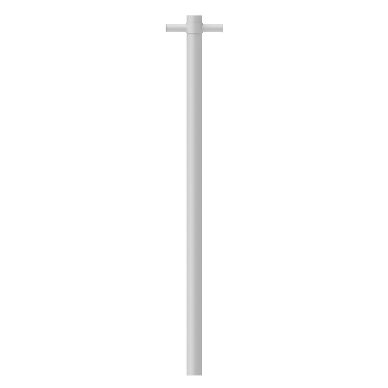 Nero Heated Vertical Towel Rail Matte White