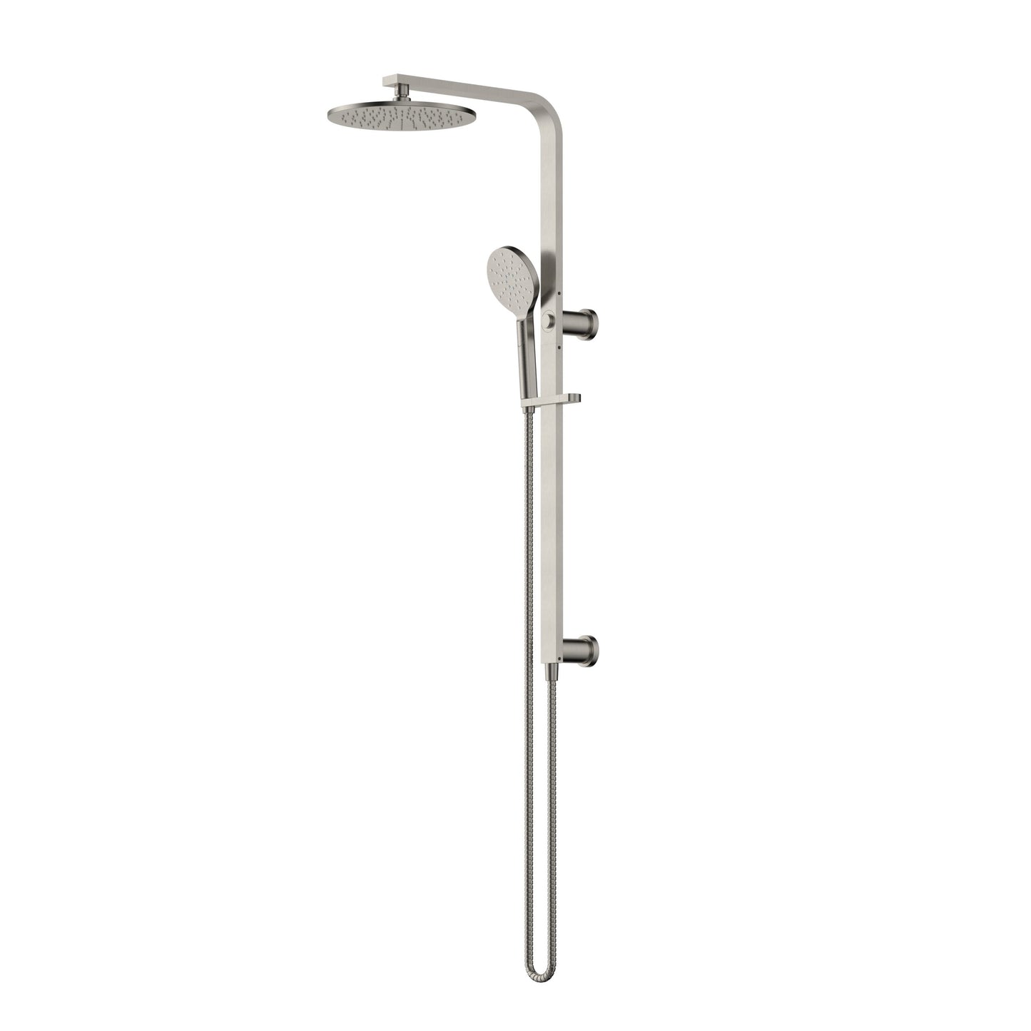Modern National Nova Shower Column Set Brushed Nickel
