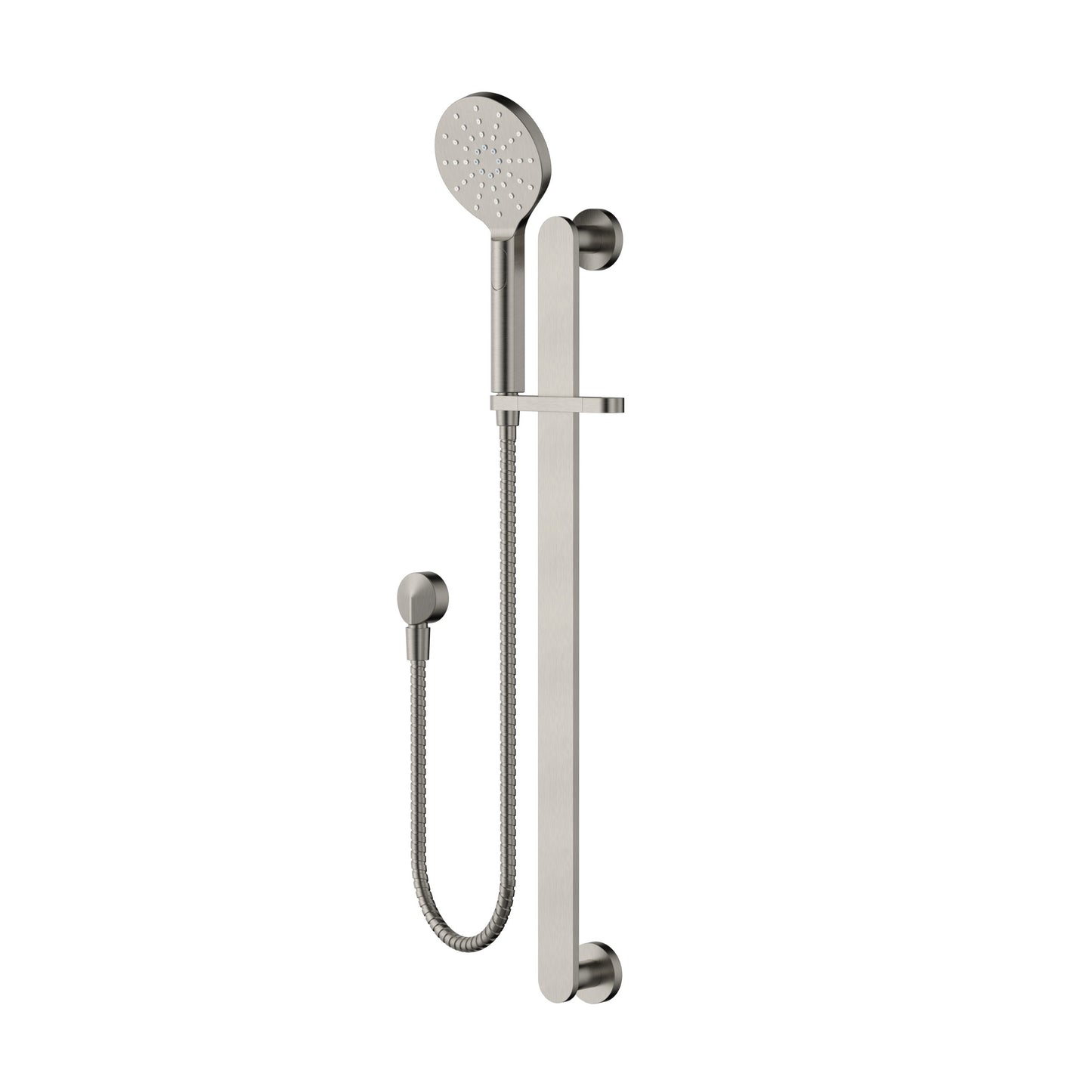 Modern National Nova Shower on Rail Brushed Nickel