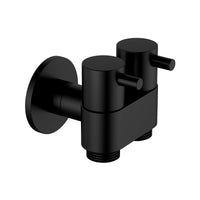 Ovia Dual Control Mini Cistern Tap - Matte Black