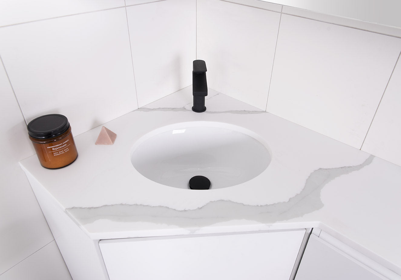 ADP Oval Gloss White Under Counter Basin