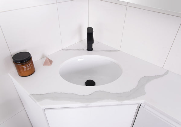 ADP Oval Gloss White Under Counter Basin