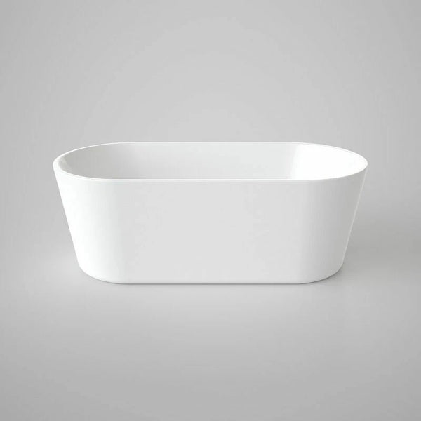 1500mm Ovia Siena Oval Free Standing Bath Tub Gloss White