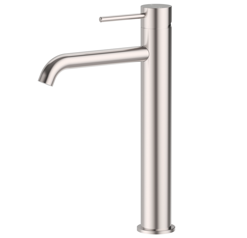 Ovia Milan Tall Brushed Nickel Basin Mixer