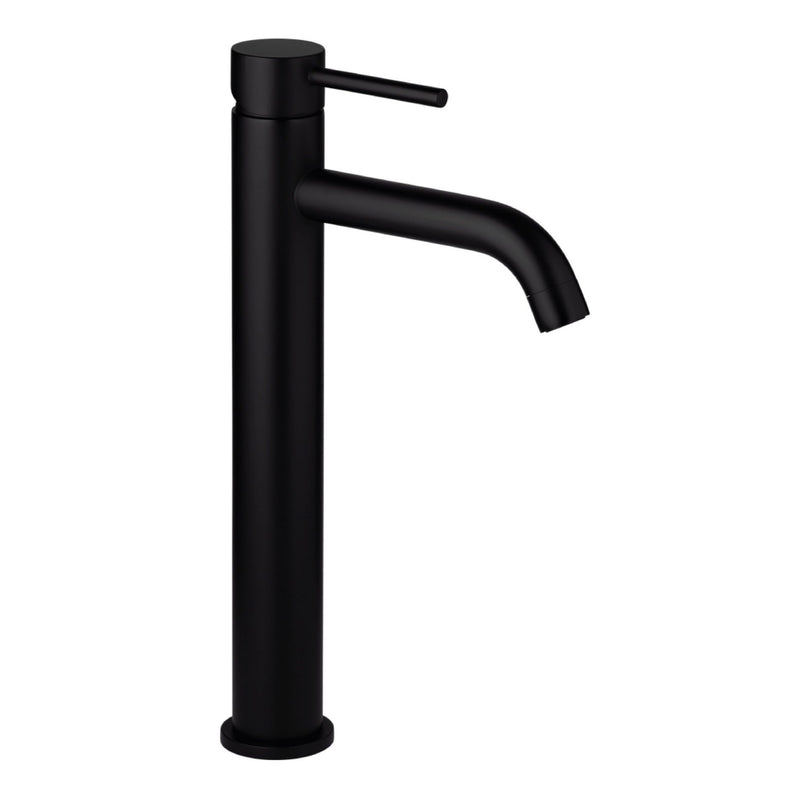 Chloe Round Matte Black Bathroom Package