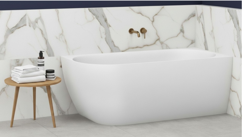 Ovia Madison Corner Bath 1500mm