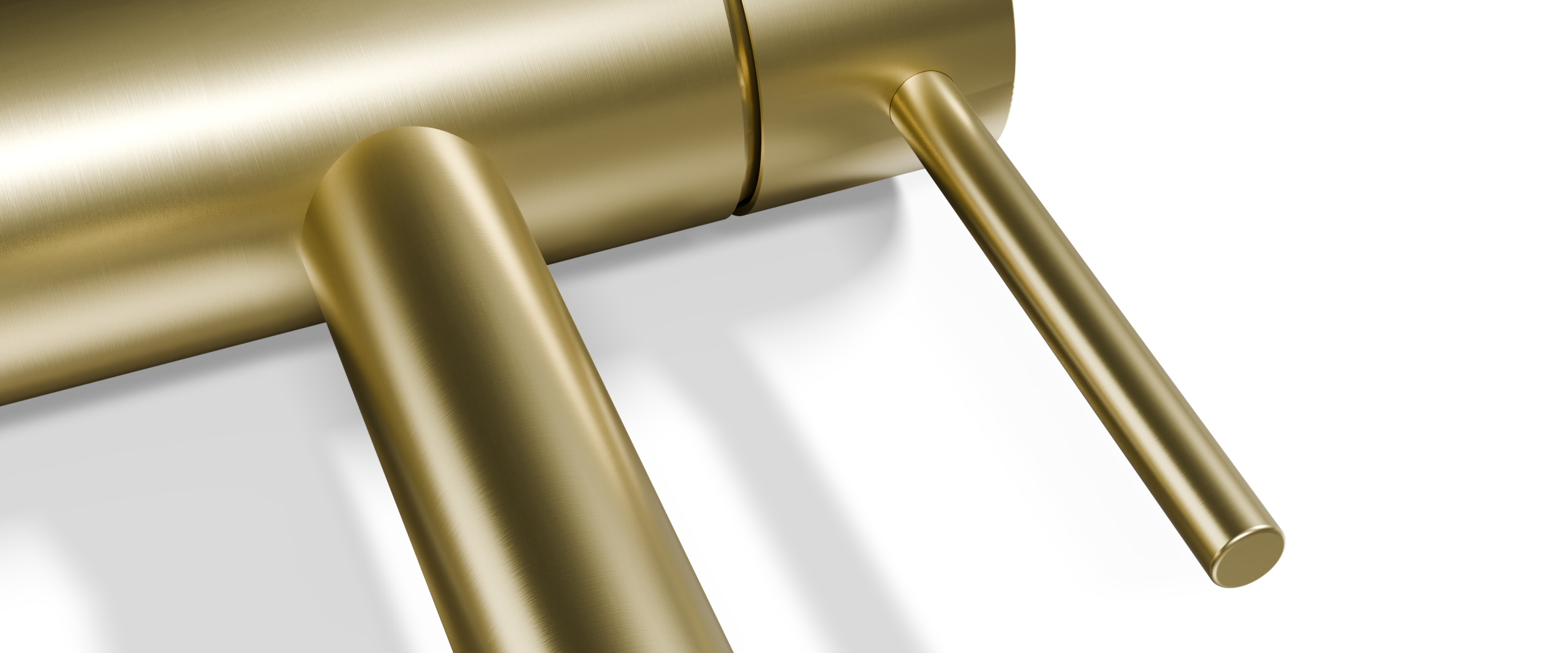 Ovia Milan Basin Mixer Brushed Gold — material