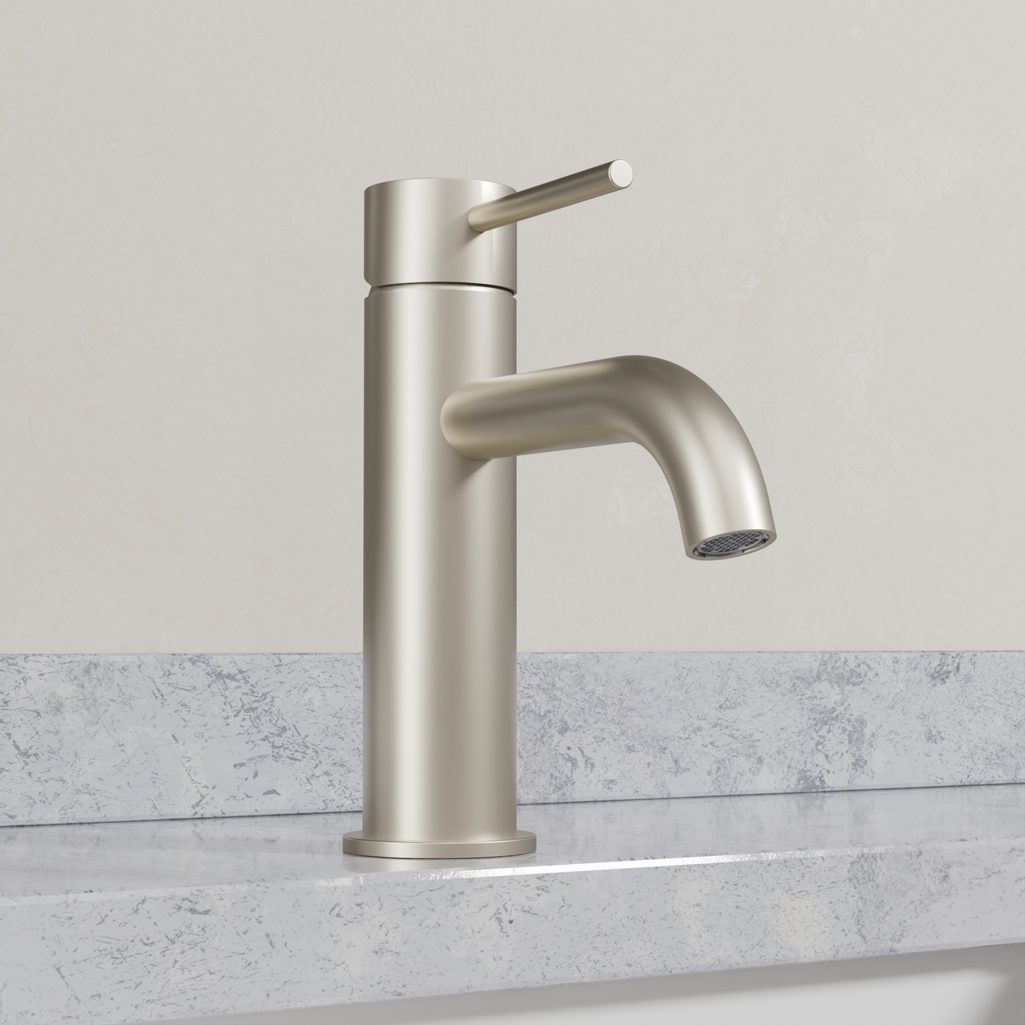 Ovia Milan Basin Mixer in Brushed Nickel (5/5)