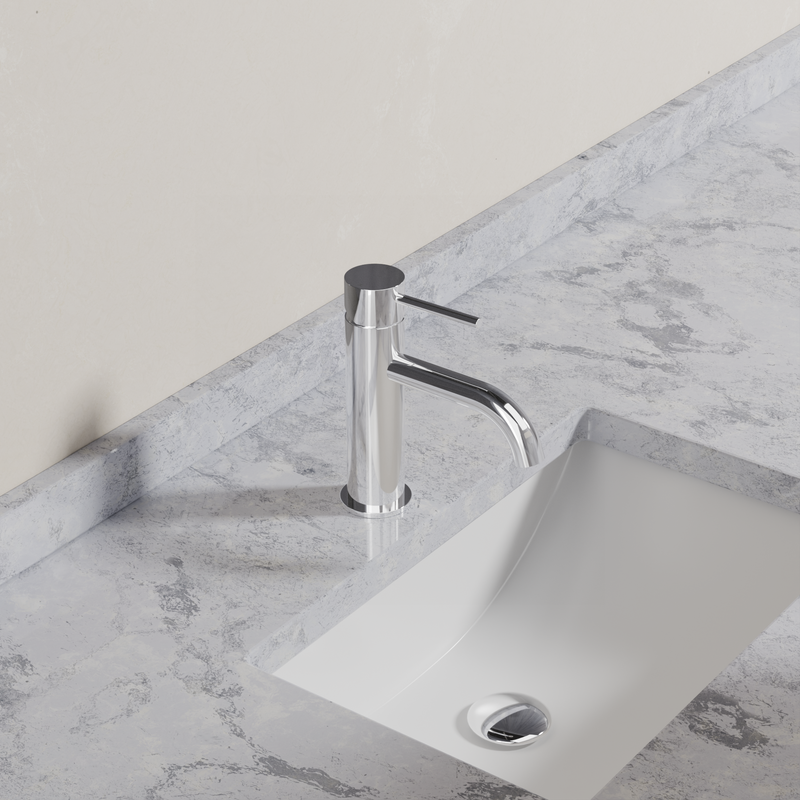Ovia Milan Basin Mixer in Chrome (3/5)
