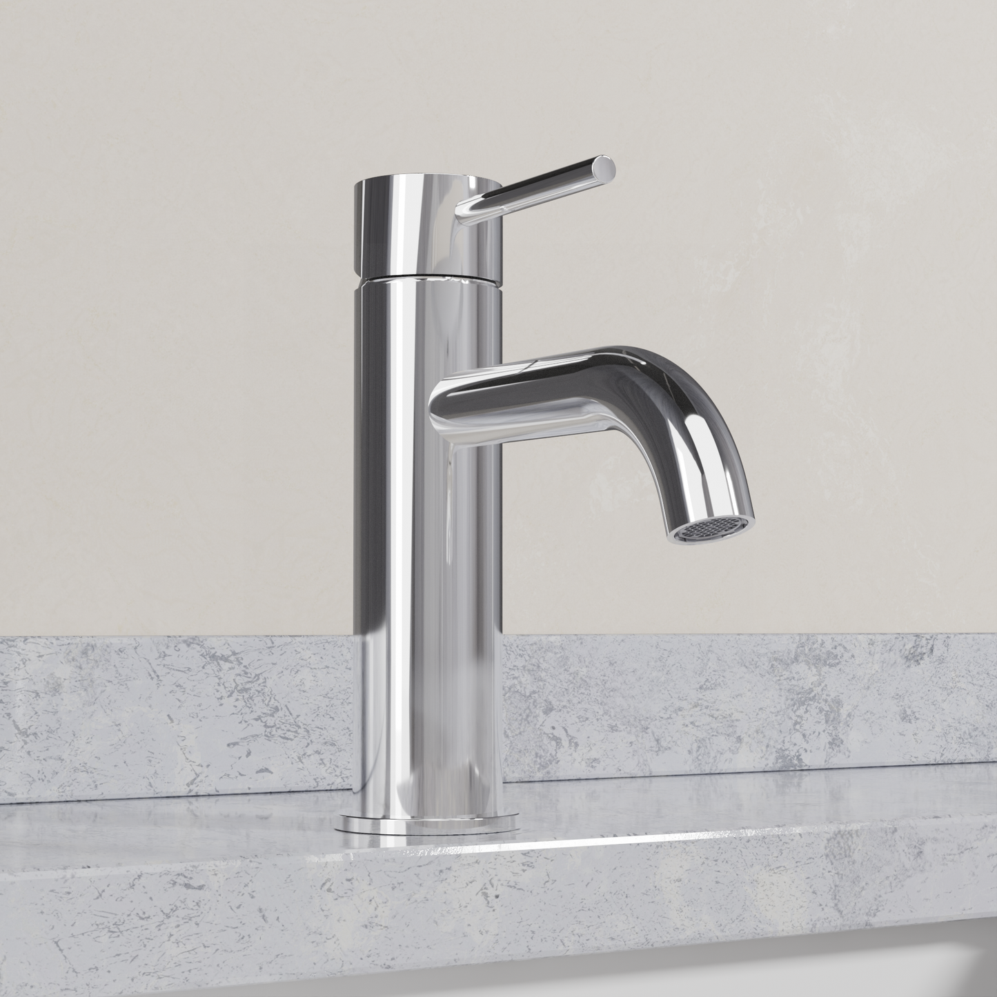 Ovia Milan Basin Mixer in Chrome (5/5)