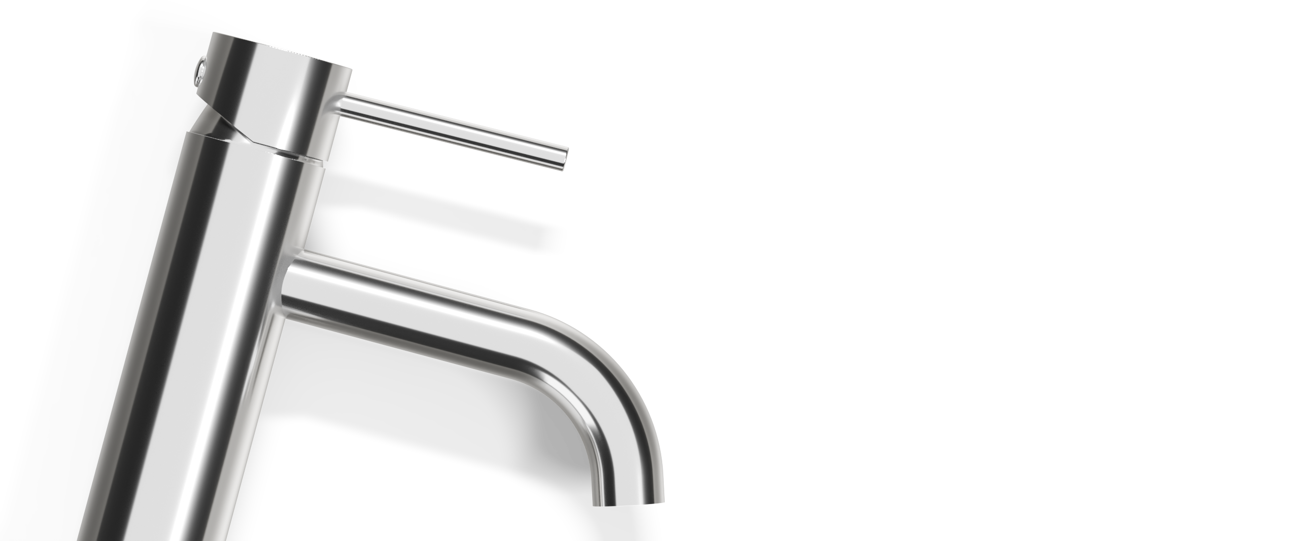 Ovia Milan Basin Mixer Chrome — full system