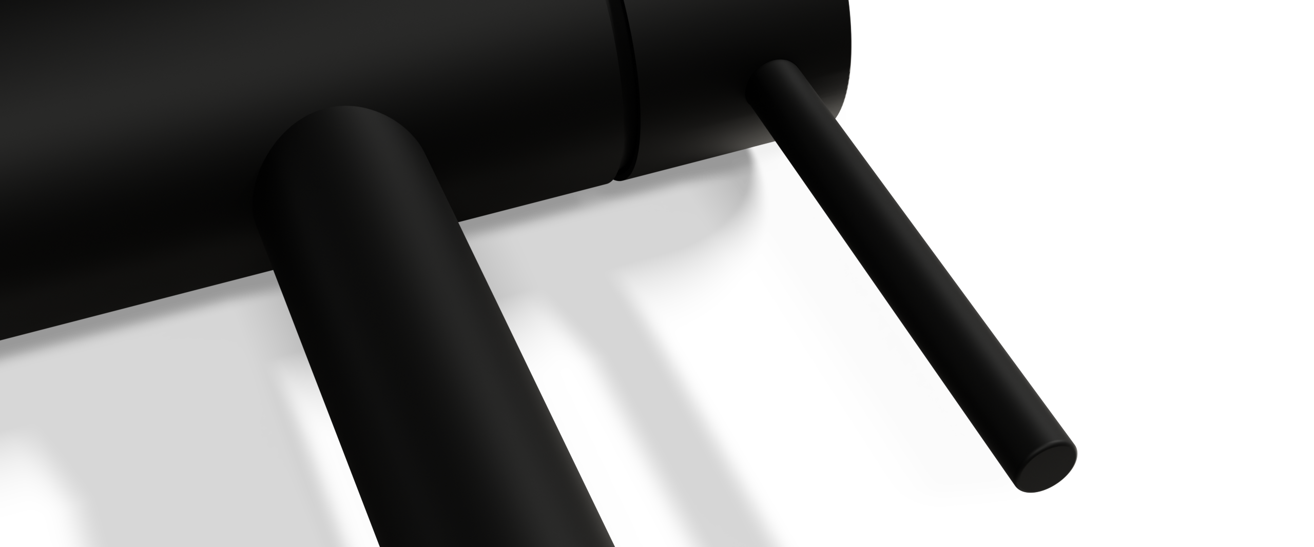 Ovia Milan Basin Mixer Matte Black — material