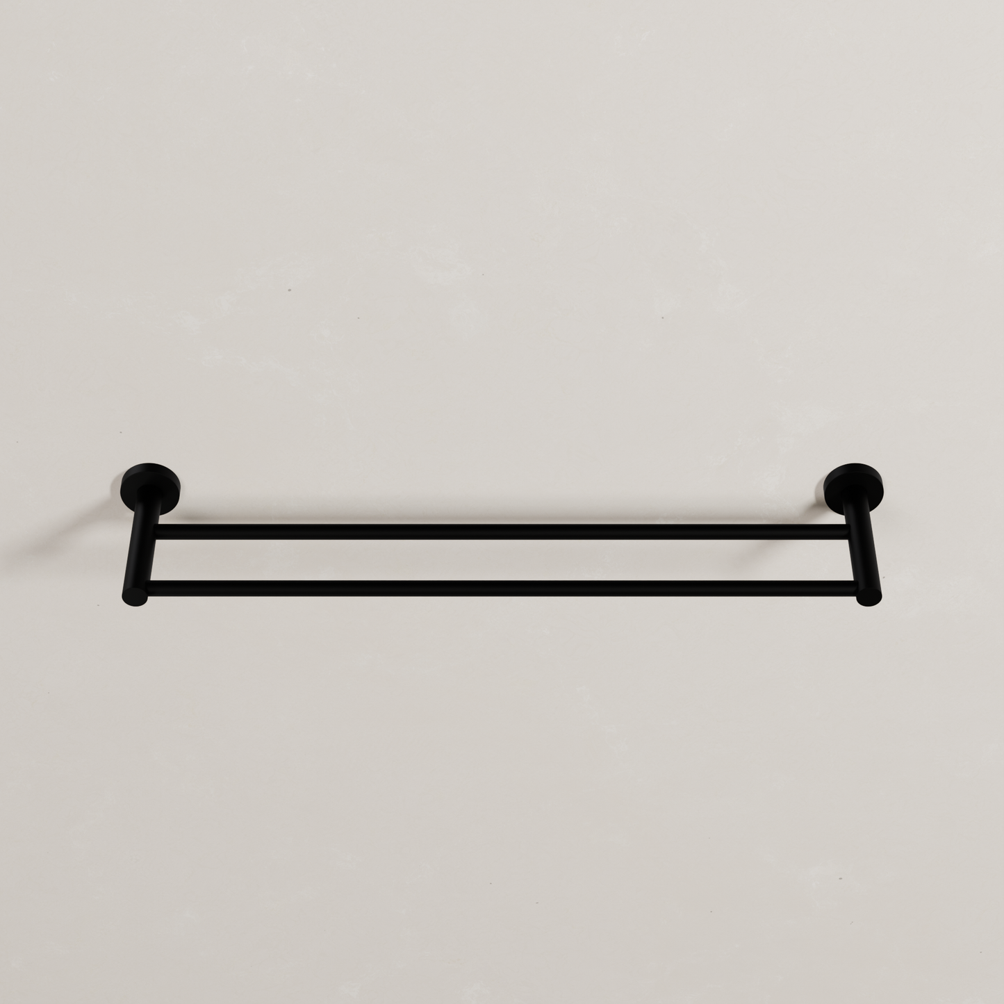 Ovia Milan 600mm Double Towel Rail in Matte Black (3/5)