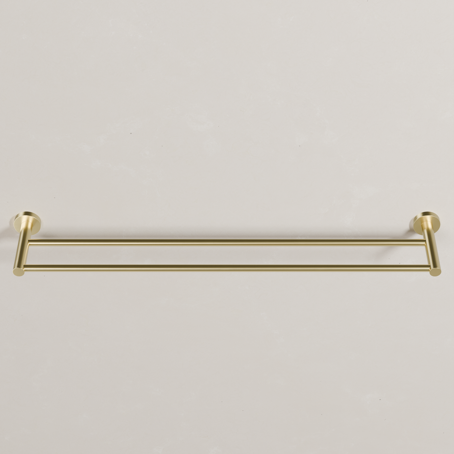 Ovia Milan 750mm Double Towel Rail in Brushed Gold (3/5)
