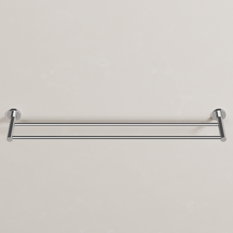 Ovia Milan 750mm Double Towel Rail in Chrome (3/5)