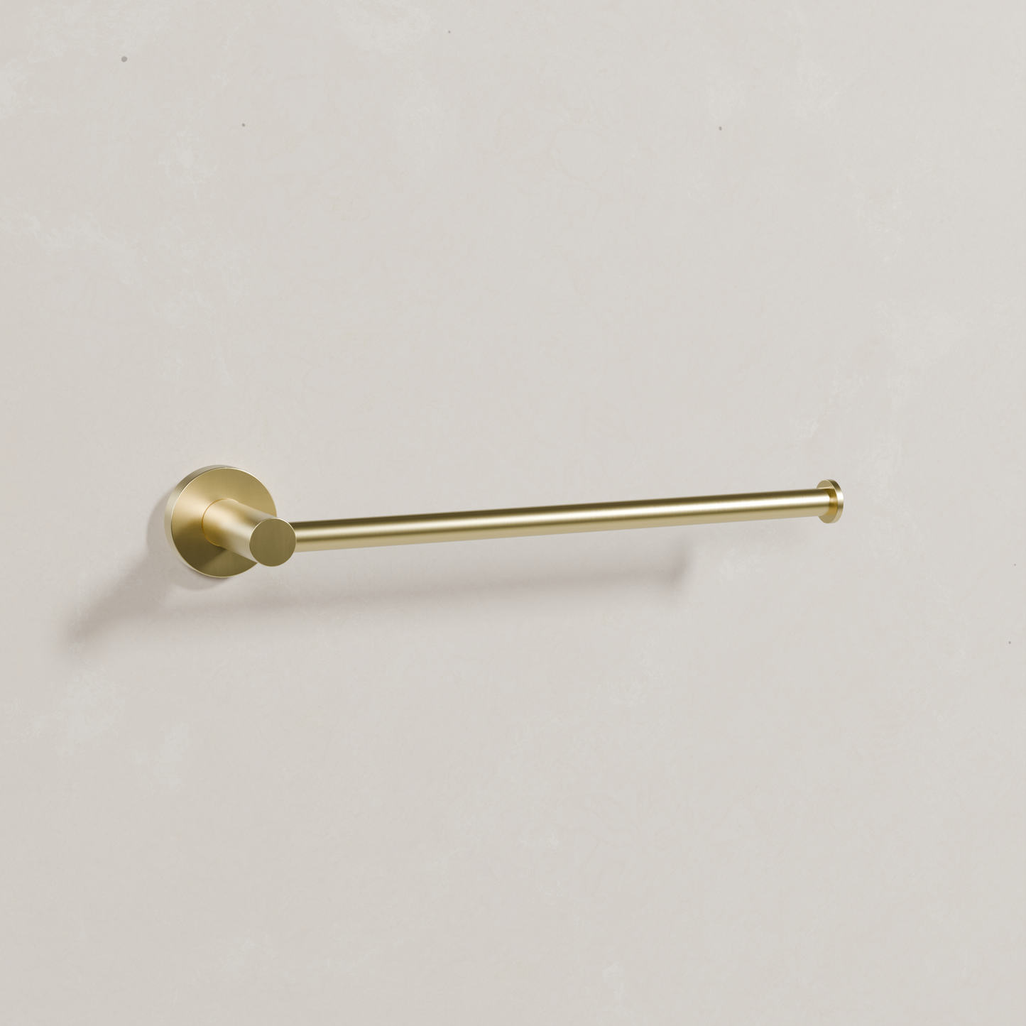 Ovia Milan Hand Towel Holder in Brushed Gold (1/5)