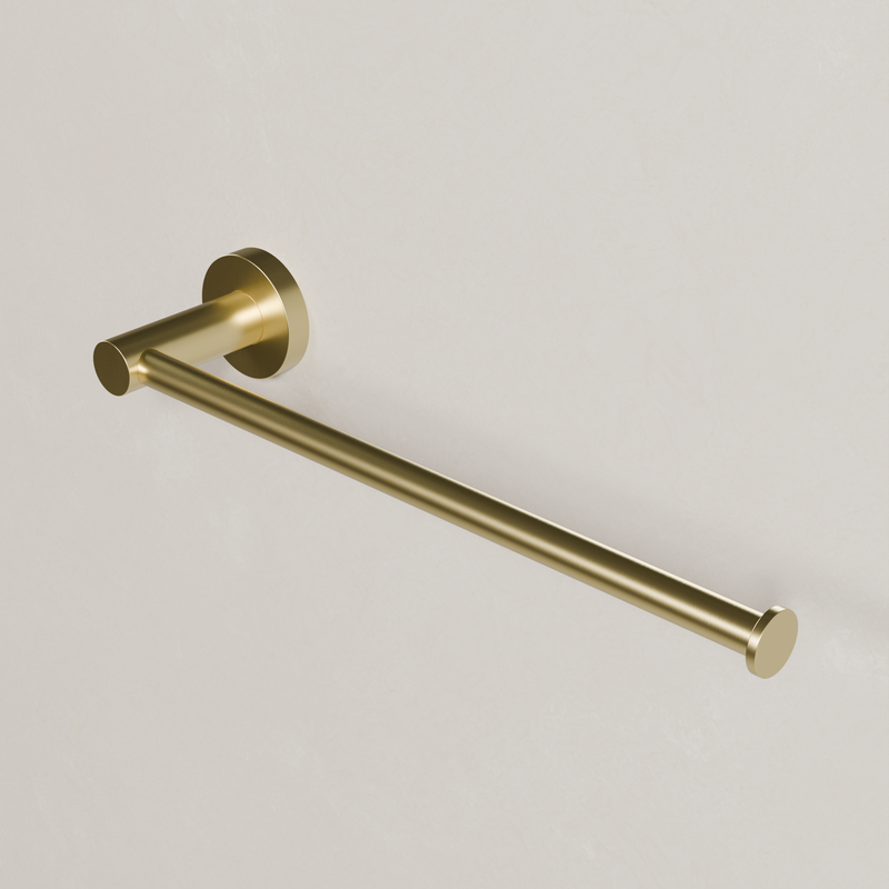Ovia Milan Hand Towel Holder in Brushed Gold (2/5)