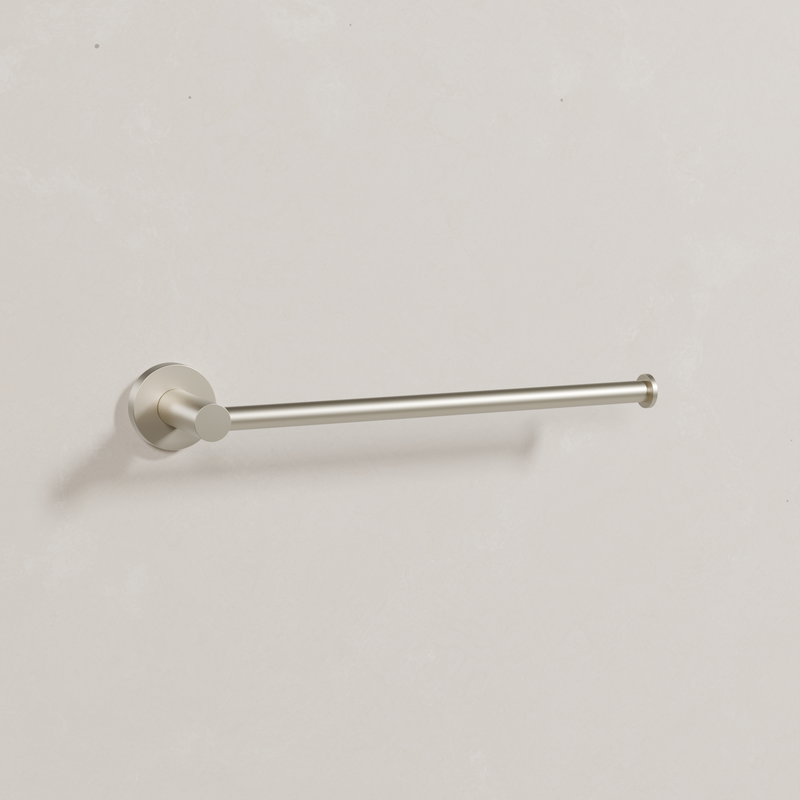 Ovia Milan Hand Towel Holder in Brushed Nickel (1/5)