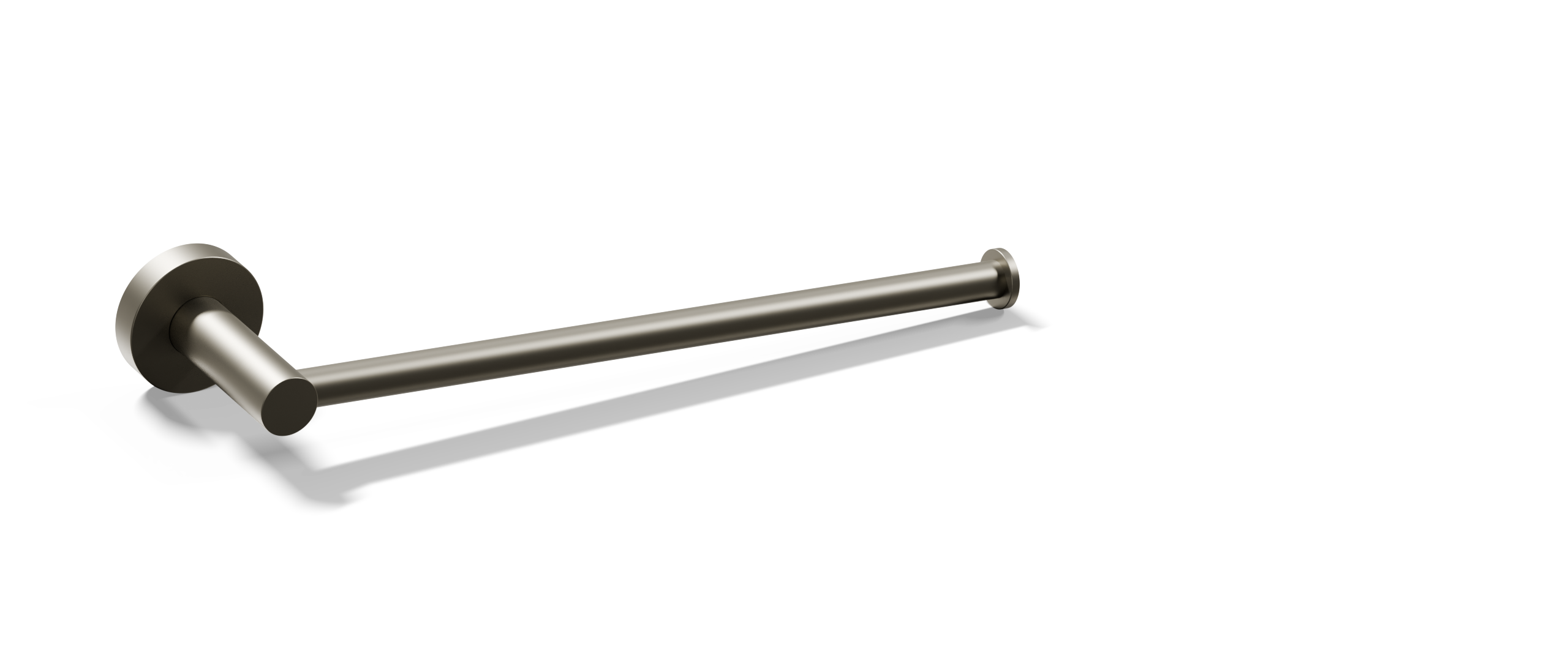 Ovia Milan Hand Towel Holder Brushed Nickel — detail
