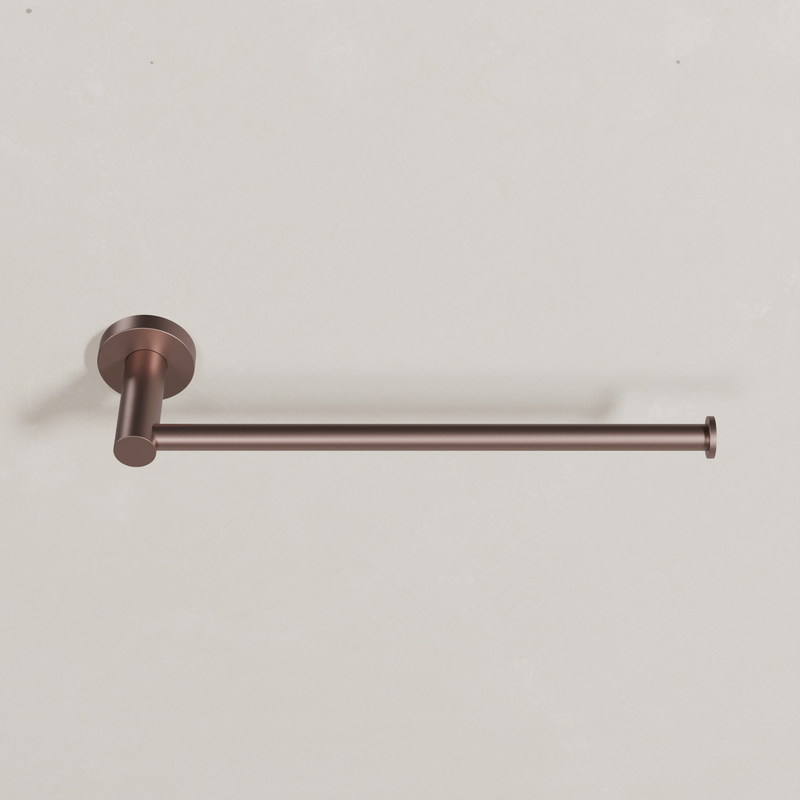 Ovia Milan Hand Towel Holder in Champagne (3/5)