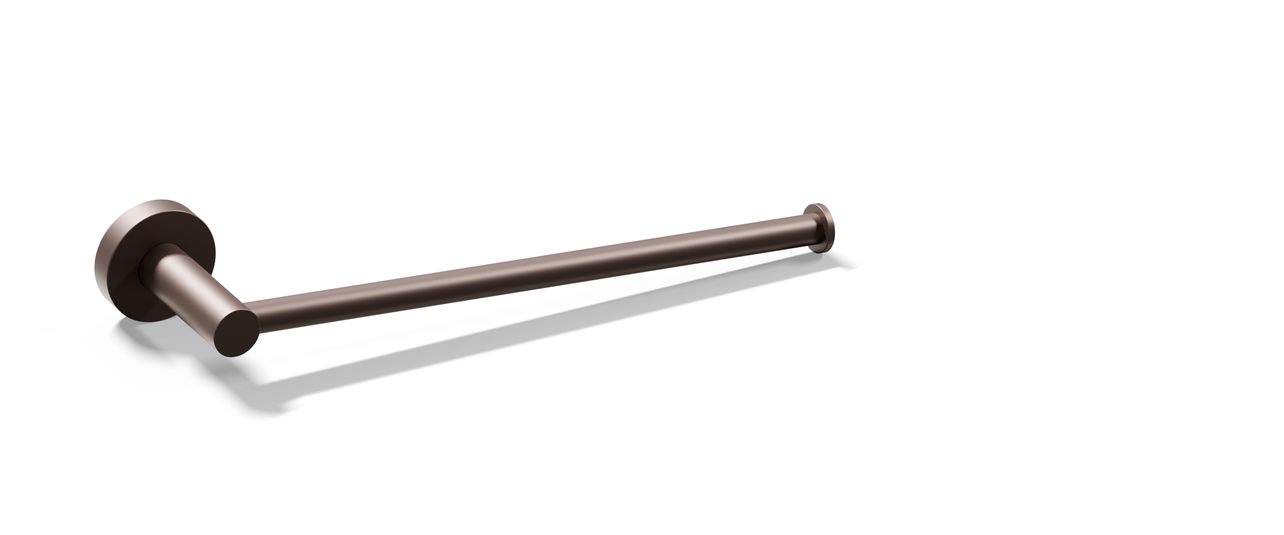 Ovia Milan Hand Towel Holder Champagne — detail