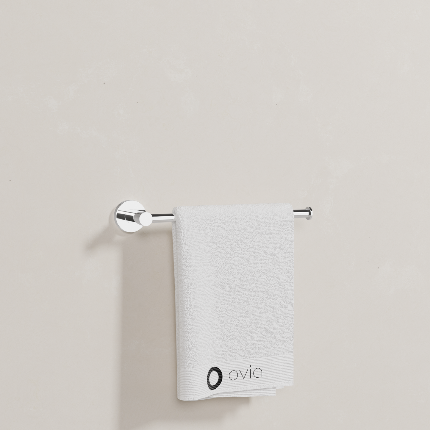 Ovia Milan Hand Towel Holder in Chrome (4/5)