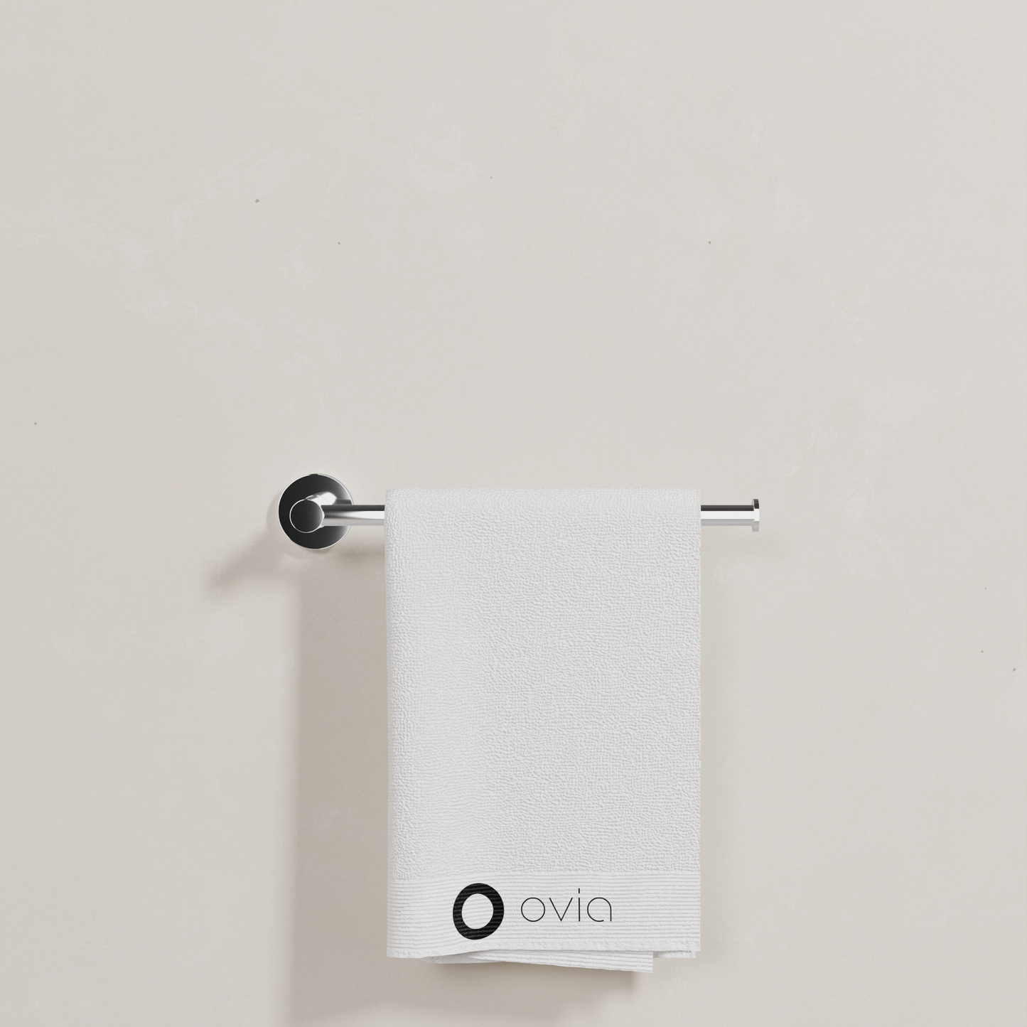 Ovia Milan Hand Towel Holder in Chrome (5/5)