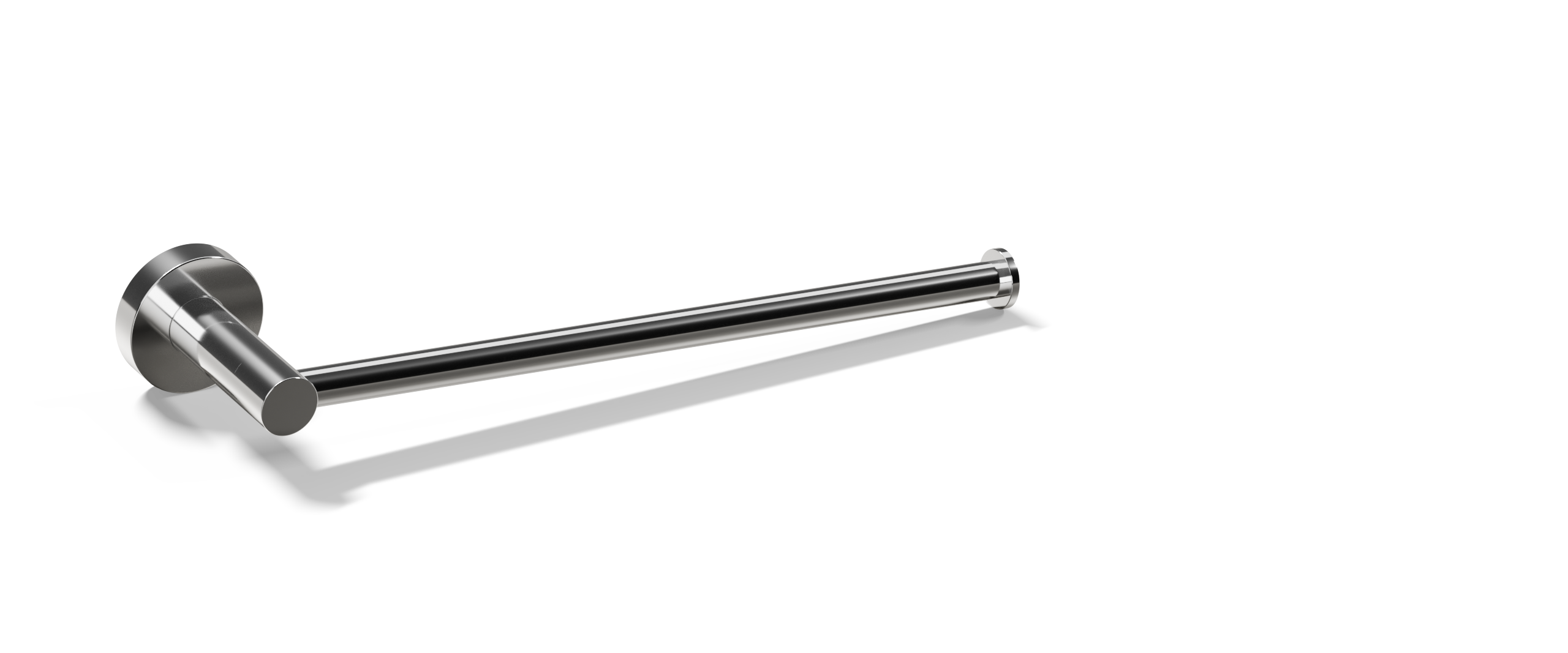 Ovia Milan Hand Towel Holder Chrome — detail