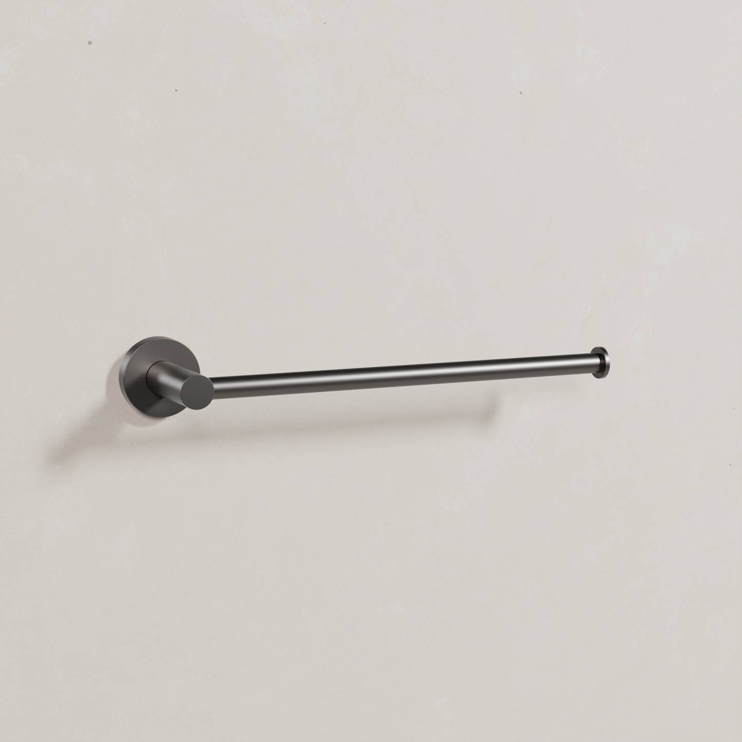 Ovia Milan Hand Towel Holder in Gun Metal (1/5)