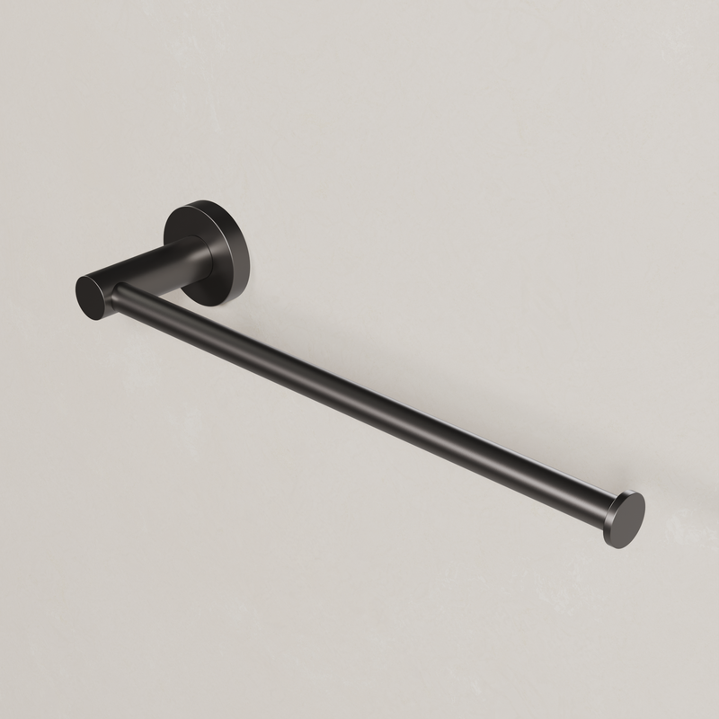 Ovia Milan Hand Towel Holder in Gun Metal (2/5)
