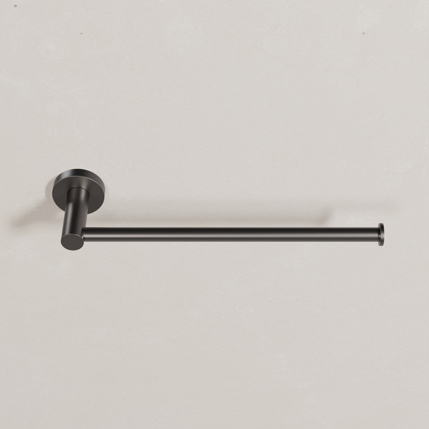 Ovia Milan Hand Towel Holder in Gun Metal (3/5)