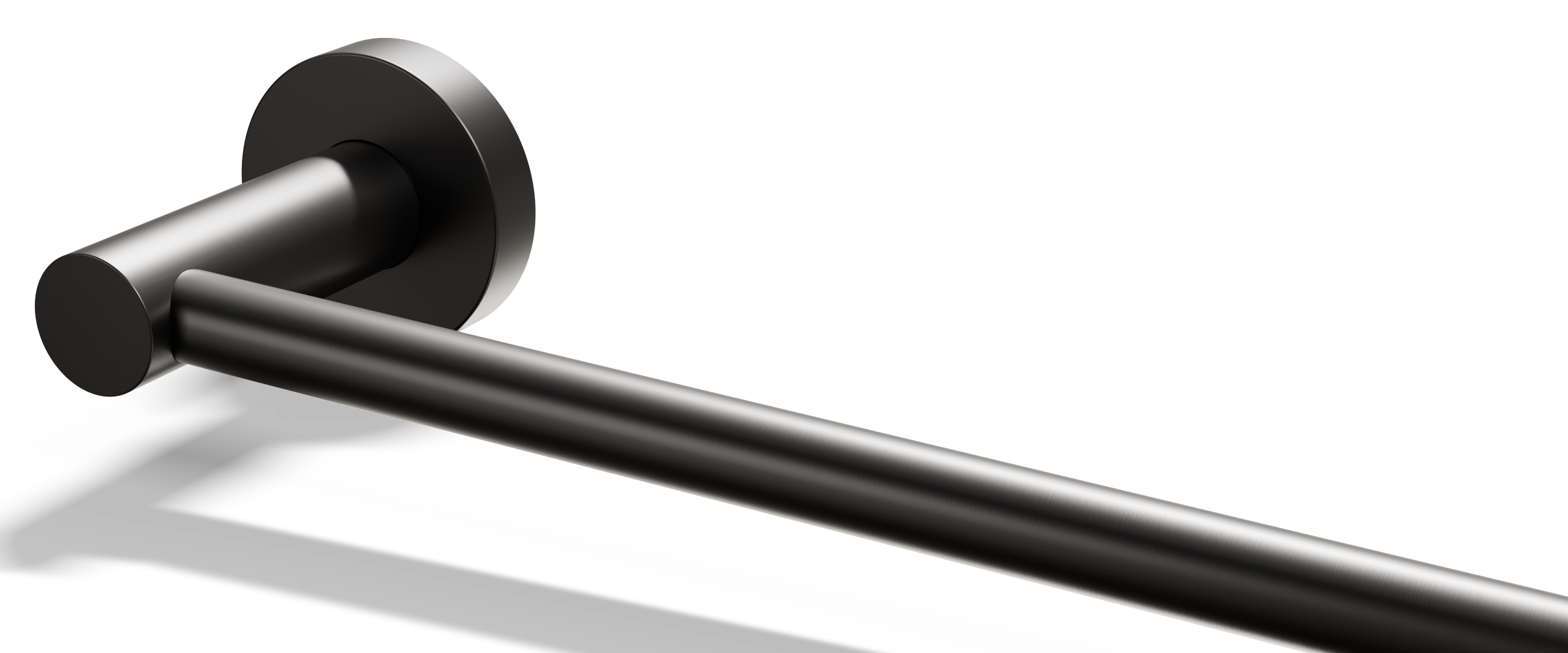 Ovia Milan Hand Towel Holder Gun Metal — material
