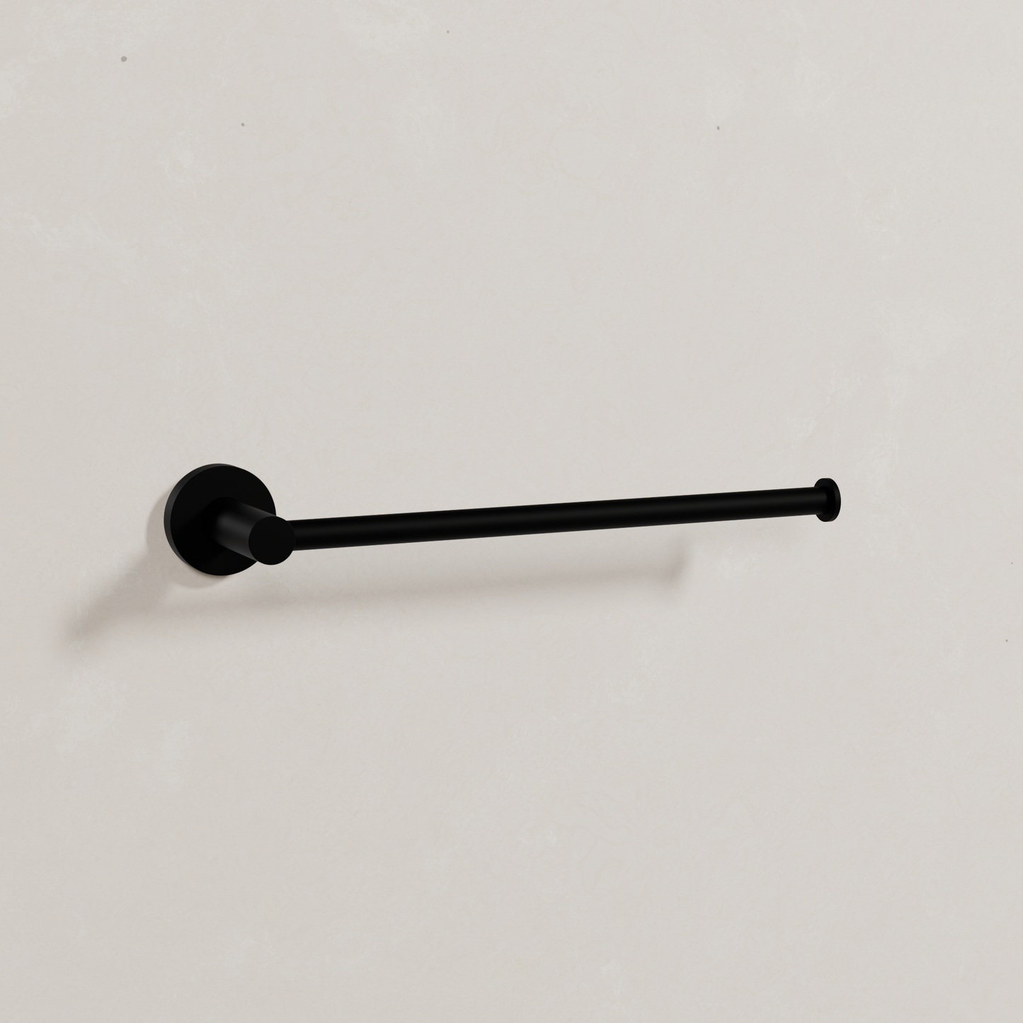 Ovia Milan Hand Towel Holder in Matte Black (1/5)