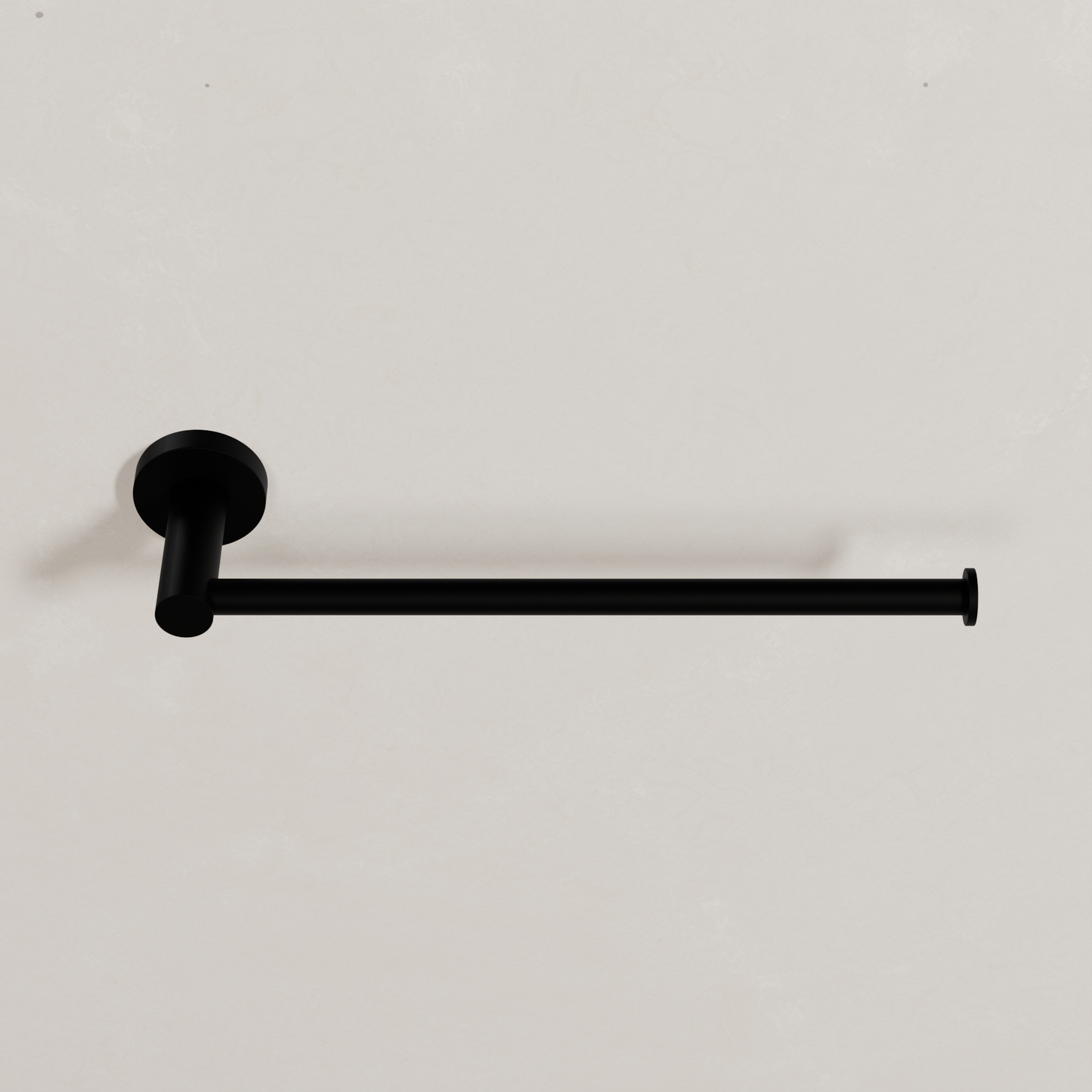 Ovia Milan Hand Towel Holder in Matte Black (3/5)