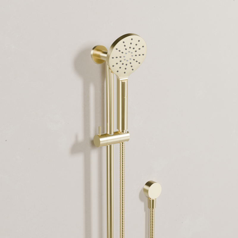 Ovia Milan Rail Shower in Brushed Gold (3/3)