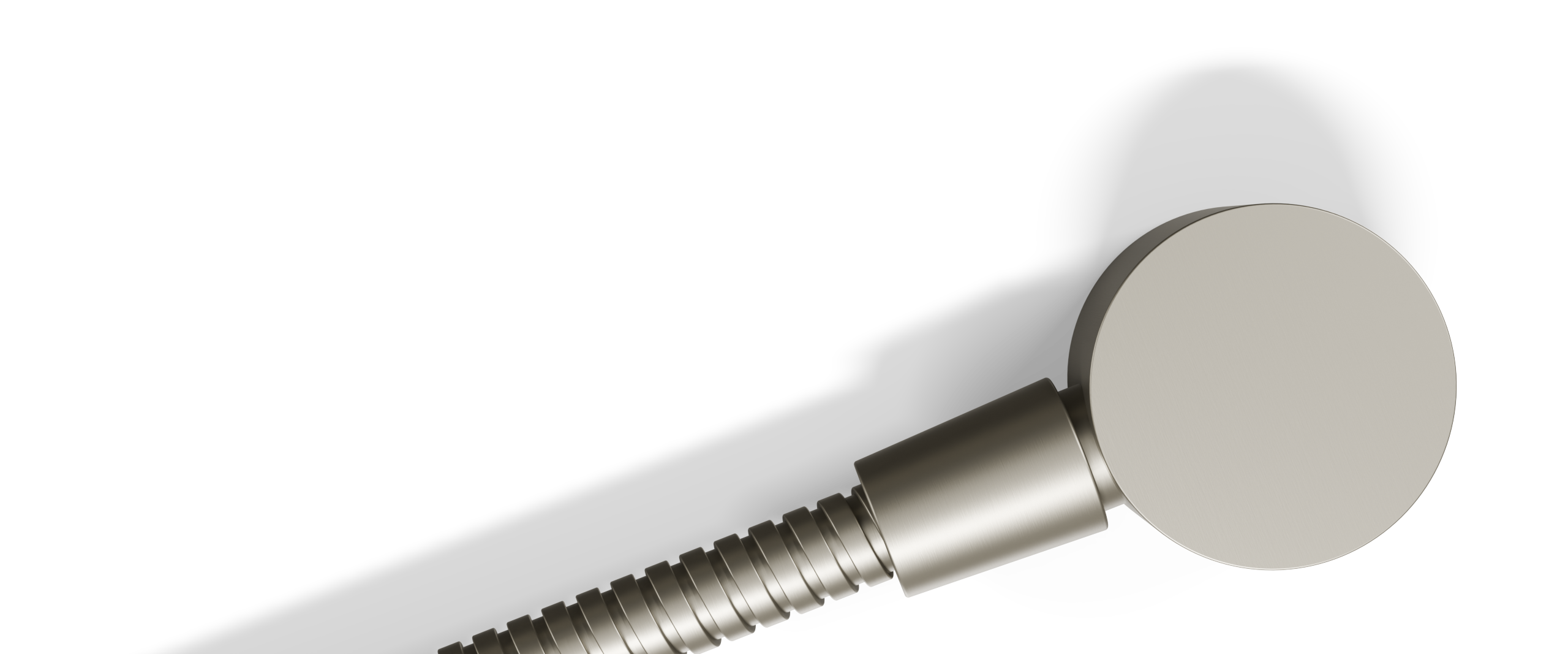 Ovia Milan Rail Shower Brushed Nickel — material